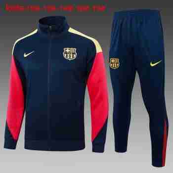 Chandal Niños FC Barcelona 2024 2025 Azul Amarillo