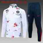 Chandal Niños Paris Saint Germain 2024 2025 Blanco Rojo