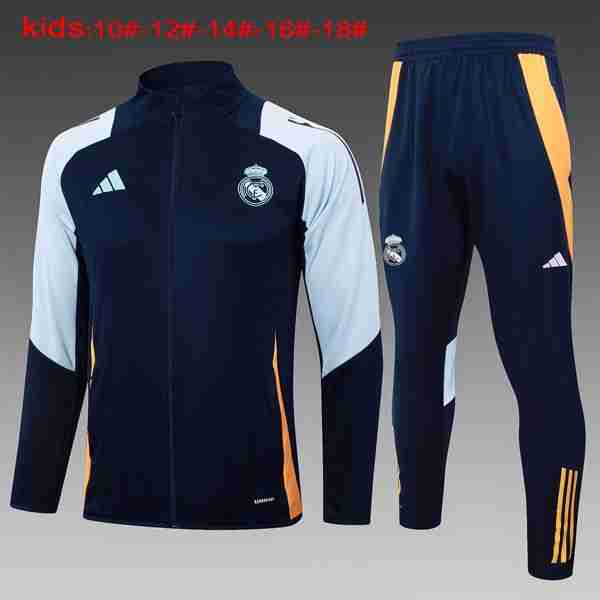 Niños Chandal Real Madrid 2024-2025 Azul 5 Chandal Ninos Real Madrid 2024 2025 Azul