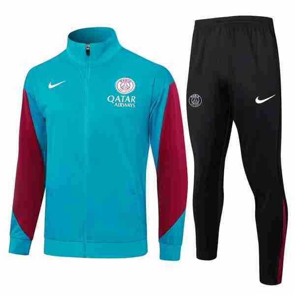 Chandal PSG 2024-2025 Azul Rojo 3 Chandal Paris Saint Germain 2024 2025 Azul Rojo
