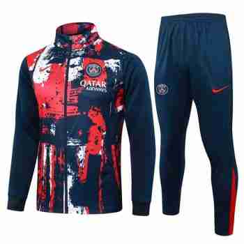 Chandal Paris Saint Germain 2024 2025 Rojo Blanco Azul