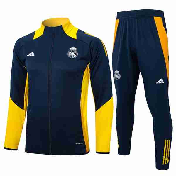 Chandal Real Madrid 2024-2025 Azul Amarillo 3 Chandal Real Madrid 2024 2025 Azul Amarillo