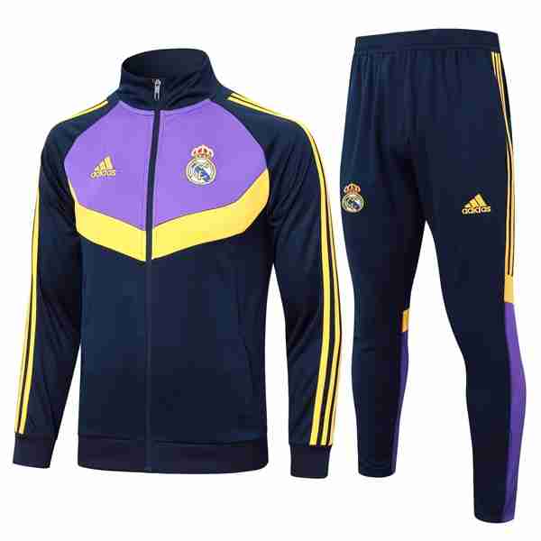 Chandal Real Madrid 2024-2025 Purpura Azul 3 Chandal Real Madrid 2024 2025 Purpura Azul