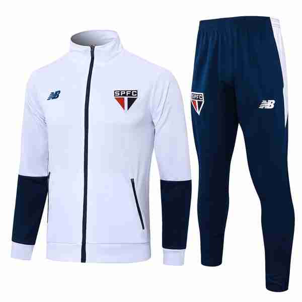 Chandal Sao Paulo 2024-2025 Blanco 3 Chandal Sao Paulo 2024 2025 Blanco