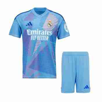 Camiseta Real Madrid Conjunto Niños Portero 2024 2025