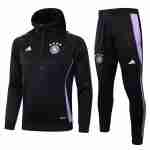 Sudadera Con Capucha Alemania 2024 2025 Negro