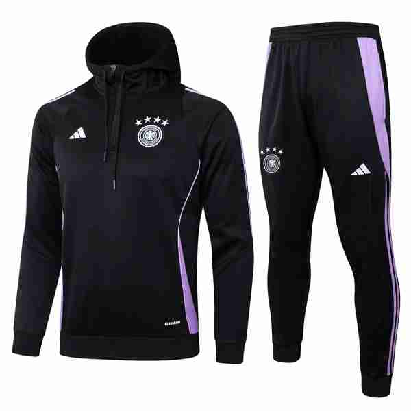 Sudadera Con Capucha Alemania 2024-2025 Negro 3 Sudadera Con Capucha Alemania 2024 2025 Negro