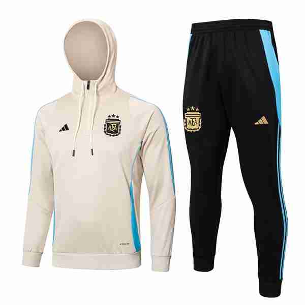 Sudadera Con Capucha Argentina 2024-2025 Amarillo 3 Sudadera Con Capucha Argentina 2024 2025 Amarillo