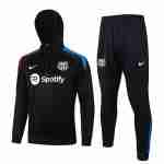 Sudadera Con Capucha FC Barcelona 2024 2025 Negro