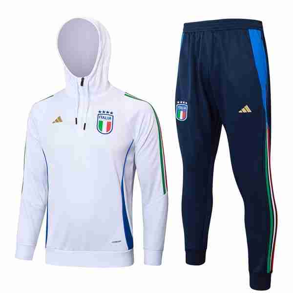 Sudadera Con Capucha Italia 2024-2025 Blanco 3 Sudadera Con Capucha Italia 2024 2025 Blanco