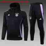Sudadera Con Capucha Niños Alemania 2024 2025 Negro