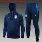 Sudadera Con Capucha Niños Italia 2024 2025 Azul