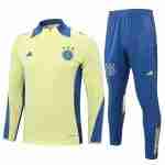 Sudadera Entrenamiento Ajax De Ámsterdam 2024 2025 Amarillo