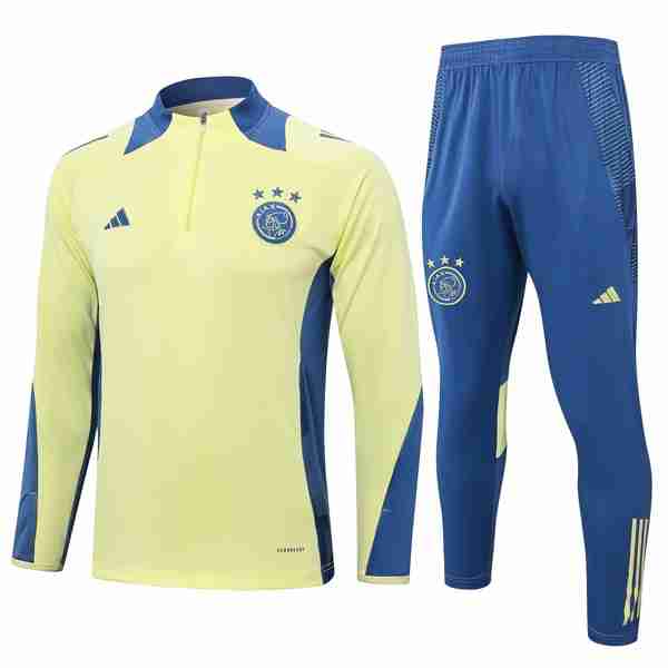Sudadera De Training Ajax 2024-2025 Amarillo 3 Sudadera Entrenamiento Ajax De Amsterdam 2024 2025 Amarillo