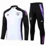 Sudadera Entrenamiento Alemania 2024 2025 Blanco Negro