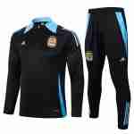 Sudadera Entrenamiento Argentina 2024 2025 Negro Azul