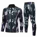 Sudadera Entrenamiento Arsenal 2024 2025 Negro Gris