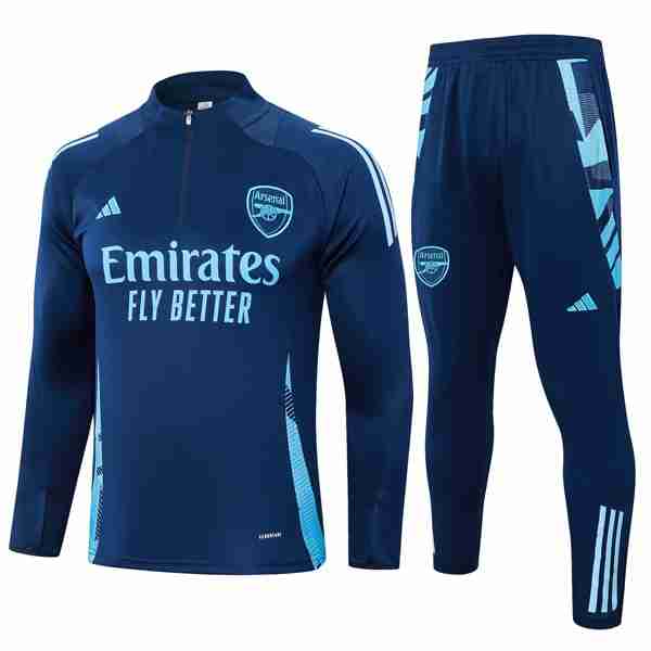Sudadera De Training Arsenal 2024-2025 Azul 3 Sudadera Entrenamiento Arsenal 24 2025 Azul