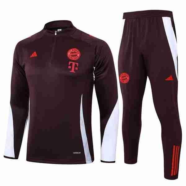 Sudadera De Training Bayern Munich 2024-2025 Rojo 3 Sudadera Entrenamiento Bayern Munich 2024 2025 Rojo
