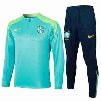 Sudadera Entrenamiento Brasil 2024 2025 Verde
