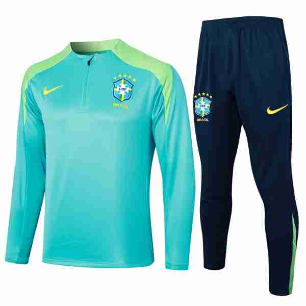 Sudadera De Training Brasil 2024-2025 Verde 3 Sudadera Entrenamiento Brasil 2024 2025 Verde