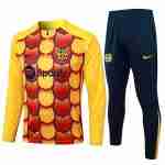 Sudadera Entrenamiento FC Barcelona 2024 2025 Amarillo Rojo