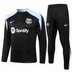 Sudadera Entrenamiento FC Barcelona 2024 2025 Negro Gris