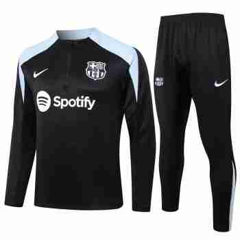 Sudadera Entrenamiento FC Barcelona 2024 2025 Negro Gris
