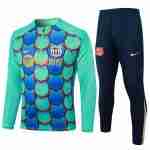 Sudadera Entrenamiento FC Barcelona 2024 2025 Verde Azul