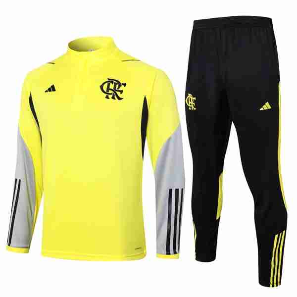 Sudadera De Training Flamengo 2024-2025 Amarillo Sudadera Entrenamiento Flamengo 2024 2025 Amarillo
