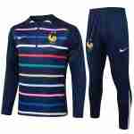 Sudadera Entrenamiento Francia 2024 2025 Azul