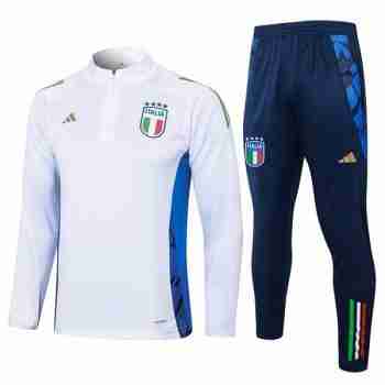 Sudadera Entrenamiento Italia 2024 2025 Blanco
