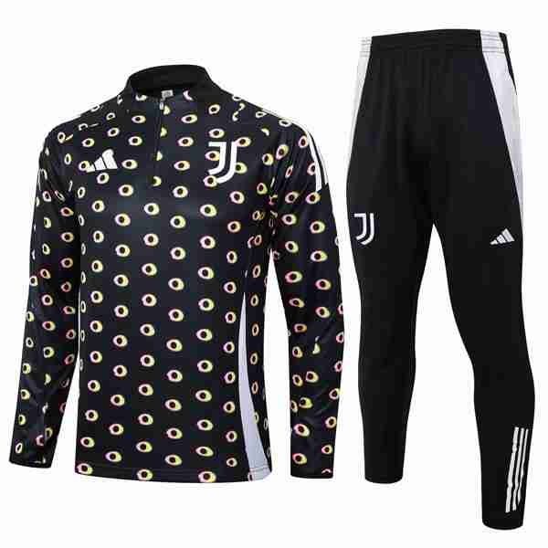 Sudadera De Training Juventus 2024-2025 Negro 3 Sudadera Entrenamiento Juventus 2024 2025 Negro
