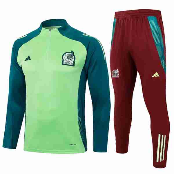 Sudadera De Training México 2024-2025 Verde 3 Sudadera Entrenamiento Mexico 2024 2025 Verde