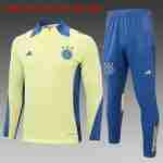 Sudadera Entrenamiento Ninos Ajax De Ámsterdam 2024 2025 Amarillo