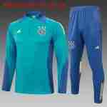 Sudadera Entrenamiento Ninos Ajax De Ámsterdam 2024 2025 Verde