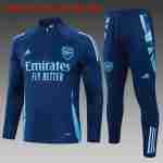 Sudadera Entrenamiento Niños Arsenal 2024 2025 Azul