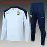 Sudadera Entrenamiento Niños Francia 2024 25 Azul