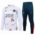 Sudadera Entrenamiento Paris Saint Germain 2024 2025 Blanco