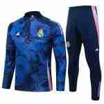 Sudadera Entrenamiento Real Madrid 2024 2025 Azul