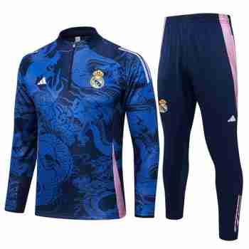 Sudadera Entrenamiento Real Madrid 2024 2025 Azul