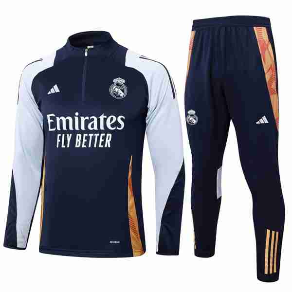 Sudadera De Training Real Madrid 2024-2025 Azul 5 Sudadera Entrenamiento Real Madrid 24 2025 Azul