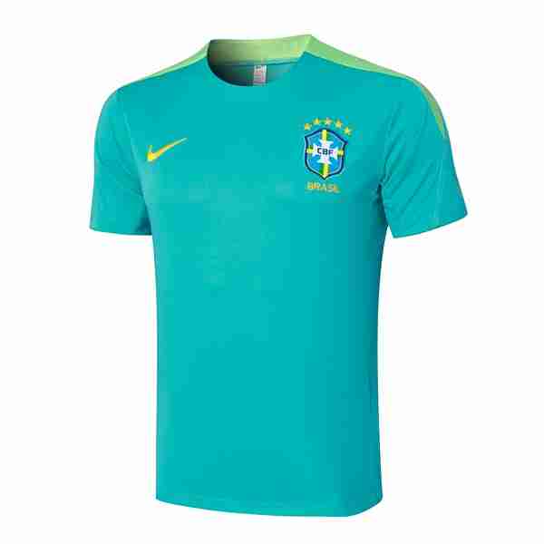 Camiseta Entrenamiento Brasil 2024-2025 Azul Tailandia Camiseta Entrenamiento Brasil 2024