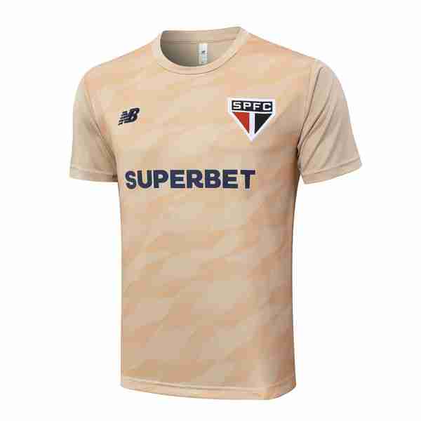 Camiseta Entrenamiento Sao Paulo 2024-2025 Amarillo Tailandia Camiseta Entrenamiento Sao Paulo 2024 2025 Amarillo