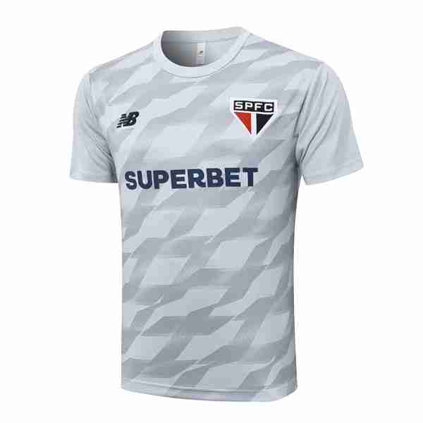 Camiseta Entrenamiento Sao Paulo 2024-2025 Gris Tailandia Camiseta Entrenamiento Sao Paulo 2024 2025 Gris
