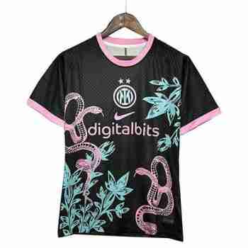 Tailandia Camiseta Especial Inter Milan 2024 2025 Negro