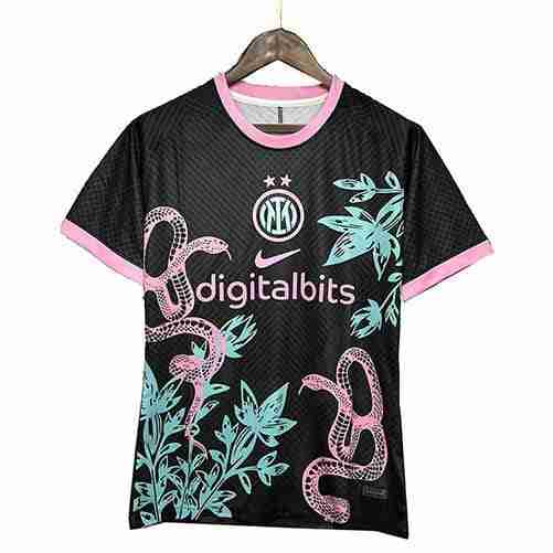 Tailandia Camiseta Especial Inter Milan 2024 2025 Negro Tailandia Camiseta Especial Inter Milan 2024 2025 Negro