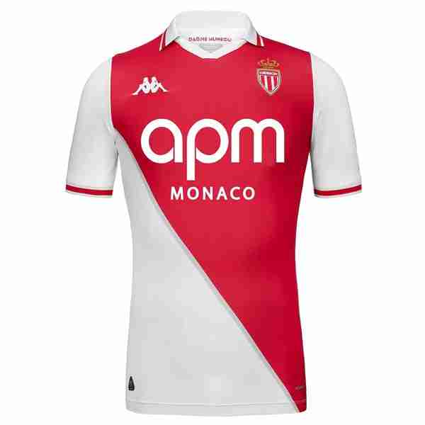 Tailandia Camiseta AS Monaco 1ª 2024-2025 Tailandia Camiseta Primera AS Monaco 2024 2025