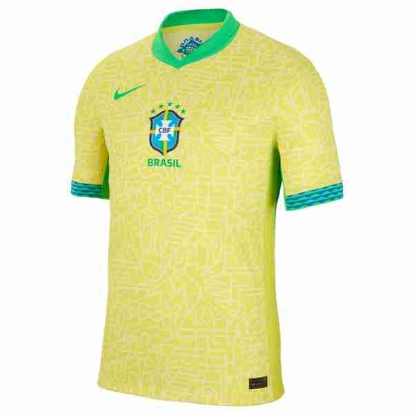 Tailandia Camiseta Brasil 1ª 2024 Tailandia Camiseta Primera Brasil 2024
