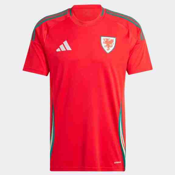 Tailandia Camiseta Gales 1ª 2024 Tailandia Camiseta Primera Gales 2024
